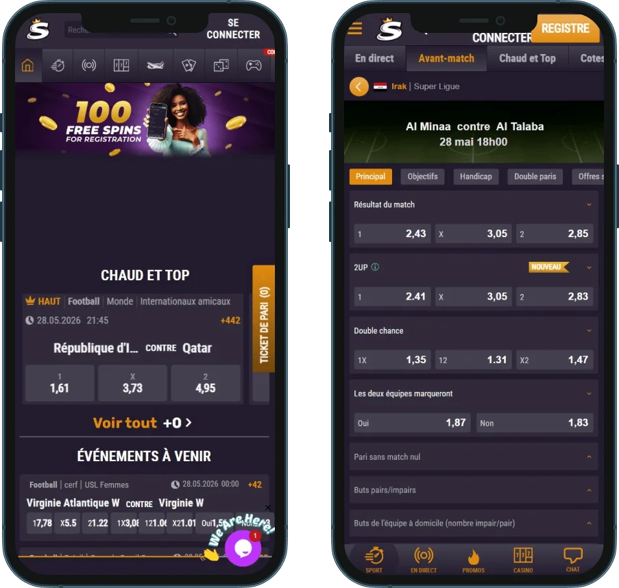 Expérience Mobile